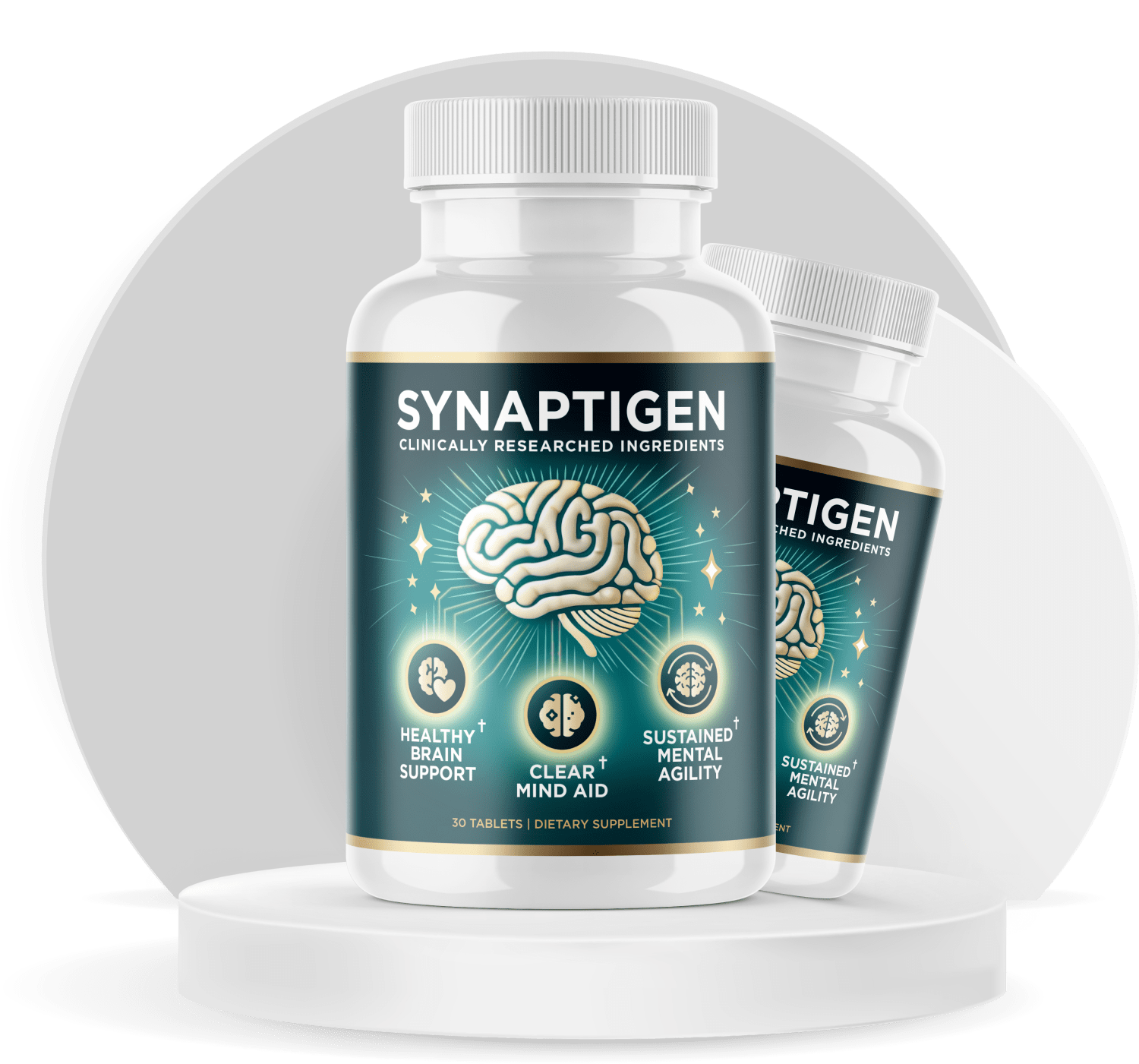 Synaptigen Bottle Synaptigen Brain Support Supplement